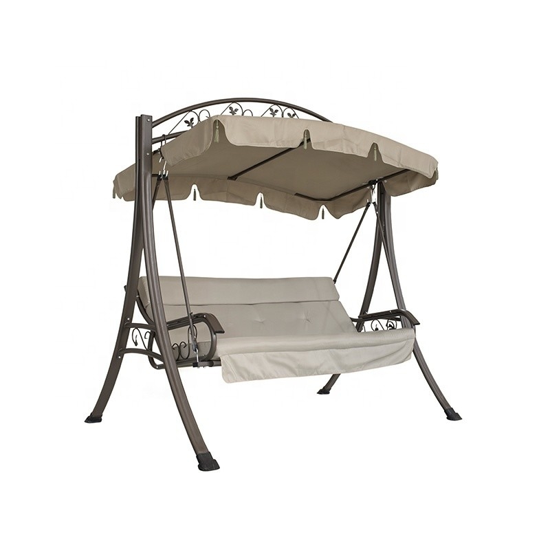 Chaise d'équitation de patio extérieur avec jardin à baldaquin ou hamac