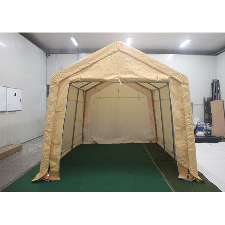NATURE CP026 Portables en métal et en tissu Voiture Tentes automobiles Garage extérieur Rollup Carport