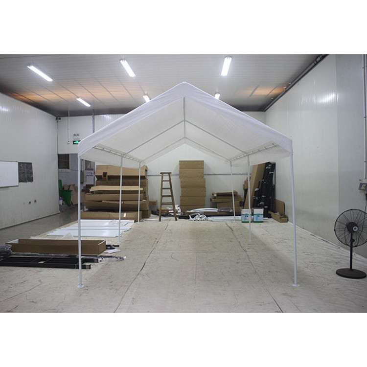 Chambre de rangement extérieure à cadre métallique 3 x 6 pieds Canopy pour vélo Motorcycle abri portable