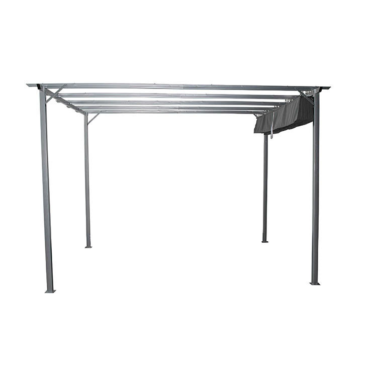 3*3.5*2.35M attaché à la maison cadre en aluminium blanc aube prix de marché auvents