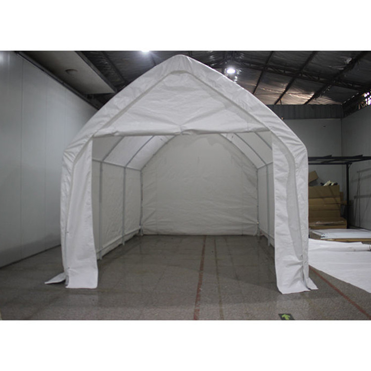 Métal QP-128 Grand entrepôt de réception en plein air blanc Fête de mariage Carport pour les événements