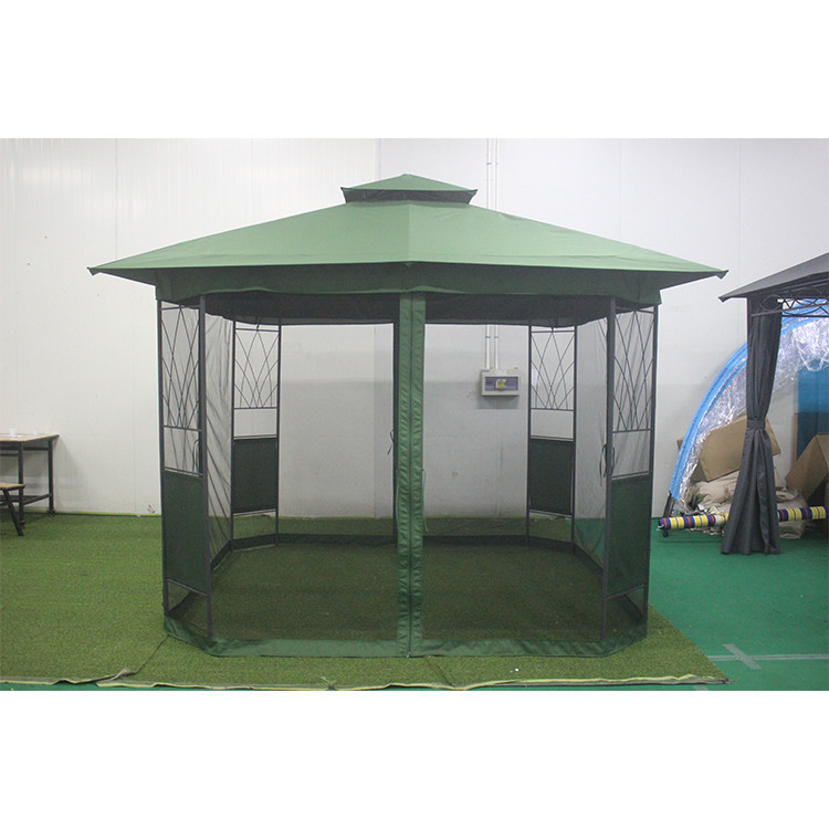 Couverture de canopée de protection solaire étanche pour gazebo extérieur 206*46.5*10.5cm Taille du paquet