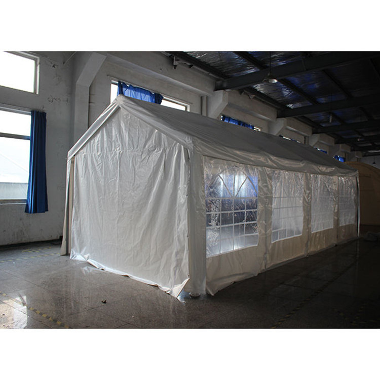 Facilité d'installation cadre métallique Garage de garage extérieur pour abri et stockage de voiture