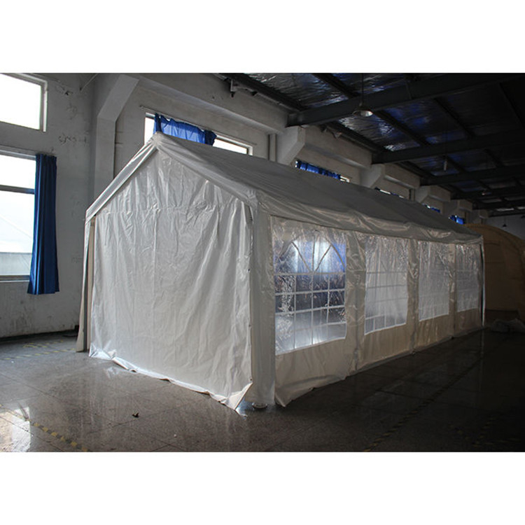 Métal cadre haut vert extérieur imperméable à l'eau 11 * 25M Carport pour l'événement commercial