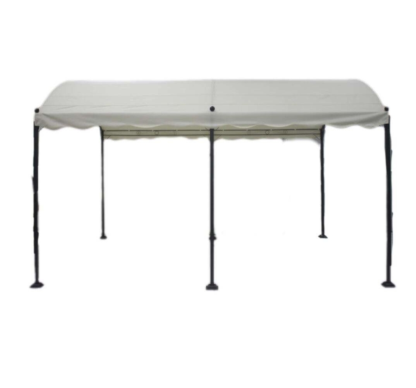 PVC 3x4x2.75M Fer courbé Pavillons extérieurs Arches Arbres Pergolas Pont pour jardin
