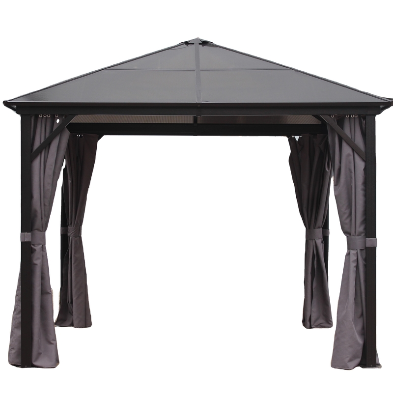 Résistant à l'eau Portable Alu. Tente de gazebo Tableau PC extérieur Gazebo Canopy Shelter 3X3X2.6M